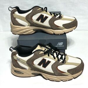 New Balance 530 Dark Mushroom/ BROWN BEIGE MR530SNC SIZE 9.5